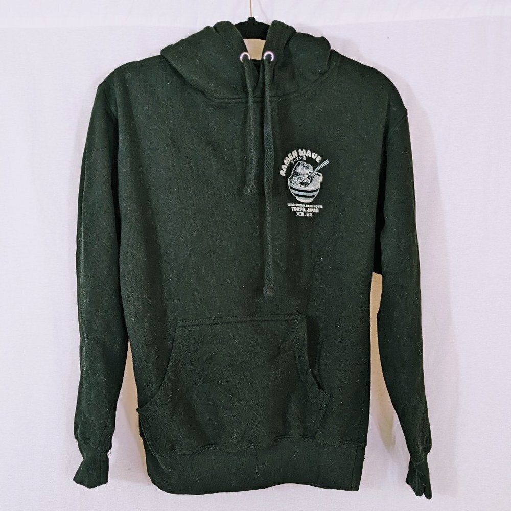 New Wave Ramen Black Hoodie Women's Size S